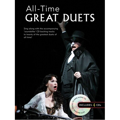 All Time Great Duets Book/4Cd