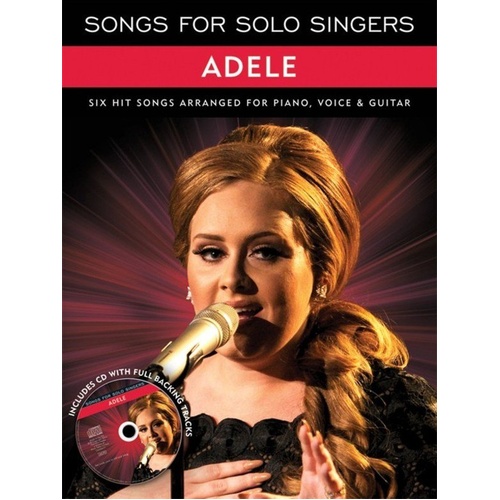 Songs for Solo Singers Adele Songbook with CD