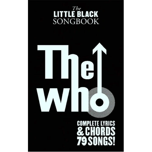 Little Black Book of The Who - Guitar Chord Songbook