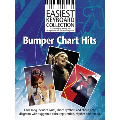 Easiest Keyboard Collection Bumper Chart Hits (Softcover Book)