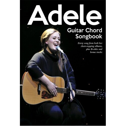 Adele Guitar Chord Songbook (Softcover Book)