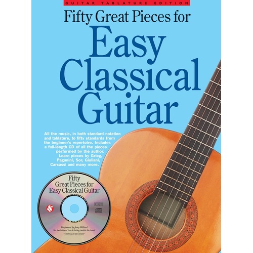 Fifty Great Pieces For Easy Classical Guitar (Softcover Book)