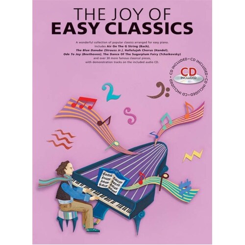 Joy Of Easy Classics Book/CD