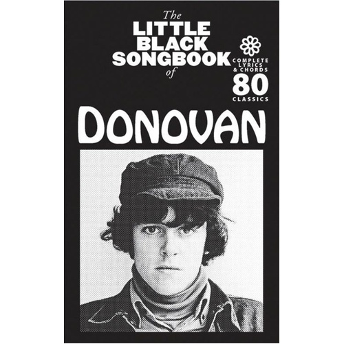 Little Black Book of Donovan - Lyrics & Chords Songbook for Guitar, 1 Page, Wise Publications, Little Black Songbook Series