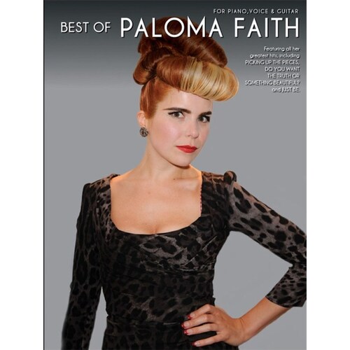 Best Of Paloma Faith PVG (Softcover Book)