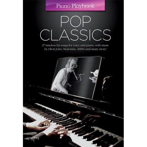 Piano Playbook Pop Classics PVG Book (Softcover Book)
