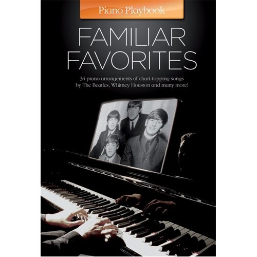 Piano Playbook Familiar Favs PVG Book (Softcover Book)