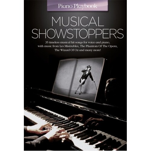 Piano Playbook Musical Showstoppers (Softcover Book)