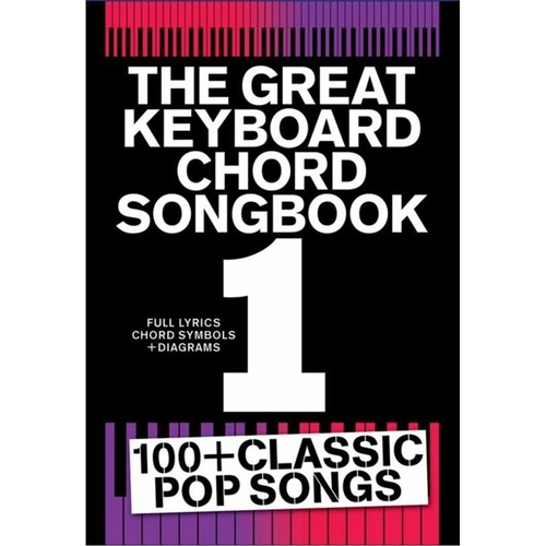 The Great Keyboard Chord Songbook 1 with Lyrics and Chord Diagrams