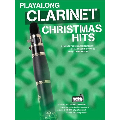 Playalong Clarinet Christmas Hits with MP3 Tracks