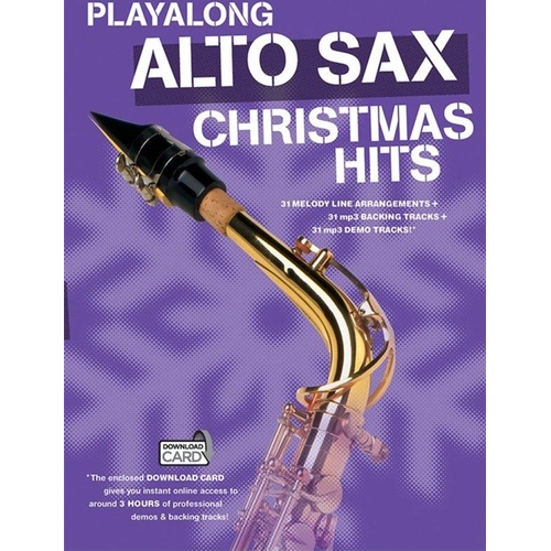 Play-Along Alto Sax Christmas Hits with Backing Tracks