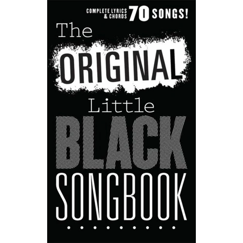 The Original Little Black Songbook for Guitar - 70 Songs in Chord Format