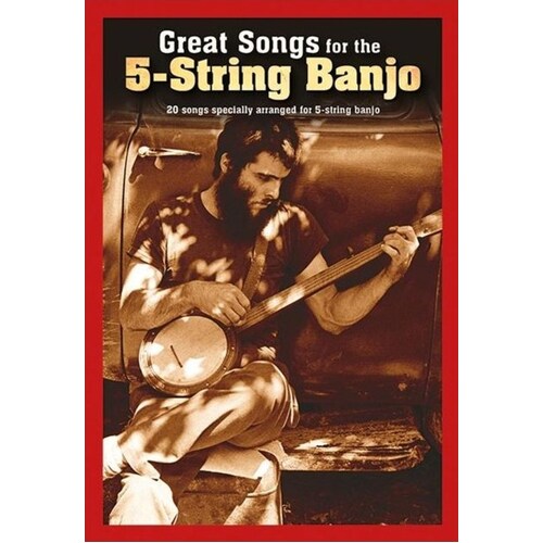 Great Songs For The 5-String Banjo (Softcover Book)