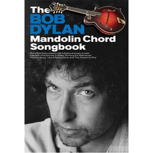 The Bob Dylan Mandolin Chord Songbook (Softcover Book)