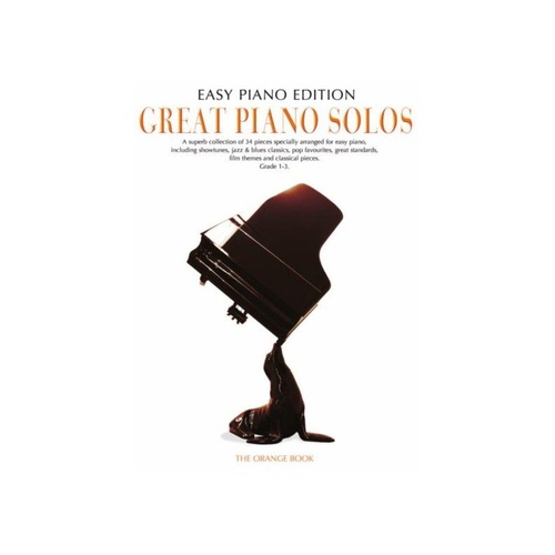 Great Piano Solos Easy Piano Edition - The Orange Book
