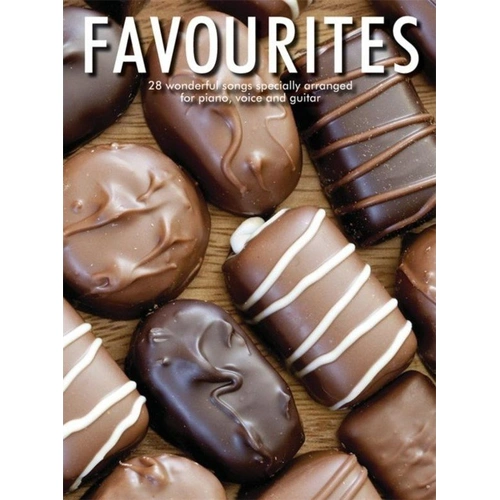 Favourites PVG Songbook for Piano, Voice and Guitar - 28 Pop Songs Collection