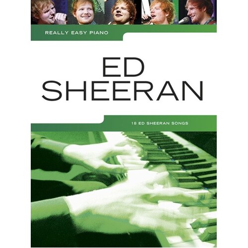 Really Easy Piano Ed Sheeran (Softcover Book)