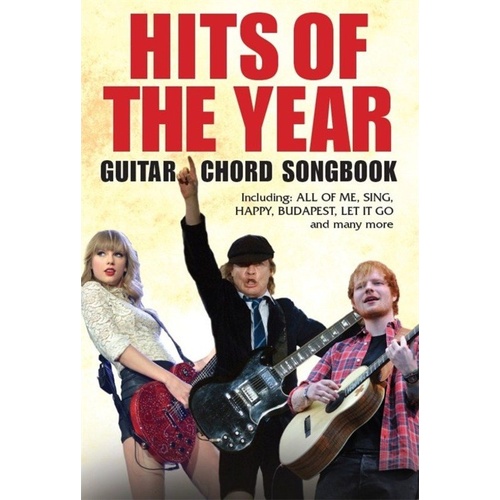 Hits of the Year Guitar Chord Songbook by Wise Publications