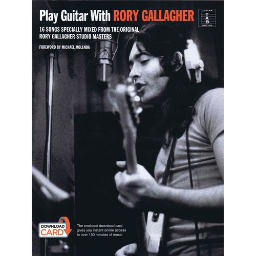 Play Guitar With Rory Gallagher (Softcover Book/Online Audio) Book