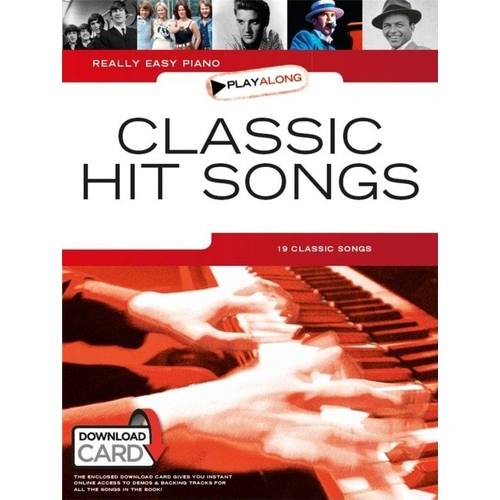 Really Easy Piano Playalong Classic Hit Songs Songbook
