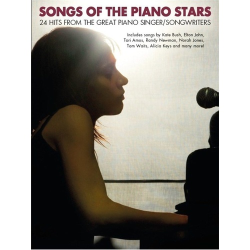 Songs of the Piano Stars PVG Songbook