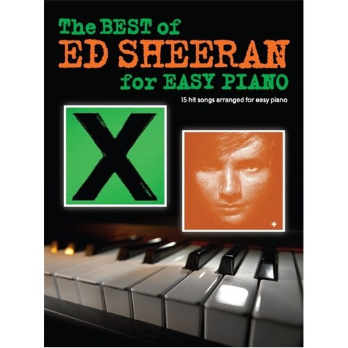 Best Of Ed Sheeran For Easy Piano (Softcover Book)