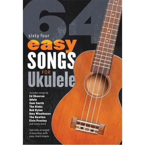 64 Easy Songs For Ukulele (Softcover Book)