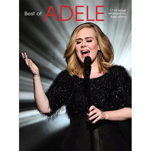 Best Of Adele Easy Piano (Softcover Book)
