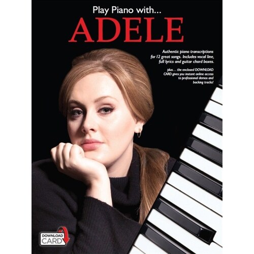 Play Piano With Adele Book/Online Audio (Softcover Book)