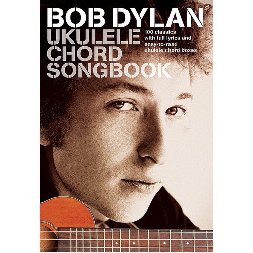 Bob Dylan Ukulele Chord Songbook (Softcover Book)