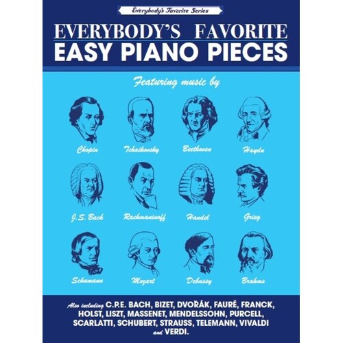 Everybodys Favorite Easy Piano Pieces Book
