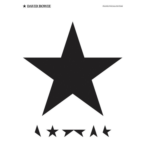 David Bowie - Blackstar Sheet Music for Piano, Voice and Guitar