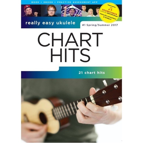 Really Easy Ukulele Chart Hits #1 2017 by Wise Publications