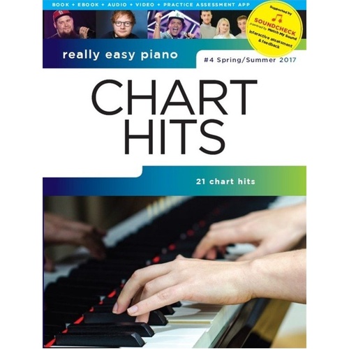 Really Easy Piano Chart Hits 4 Spring/Summer 2017