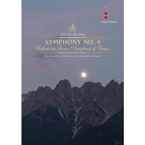 De Meij - Symphony No 4 Concert Band 4 Score/Parts