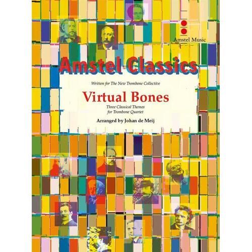 Virtual Bones Trombone Quartet (Music Score/Parts) Book