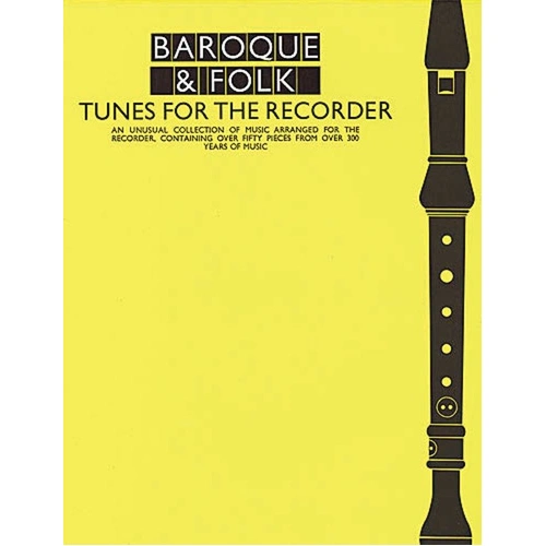 Baroque & Folk Tunes for Recorder by Wise Publications