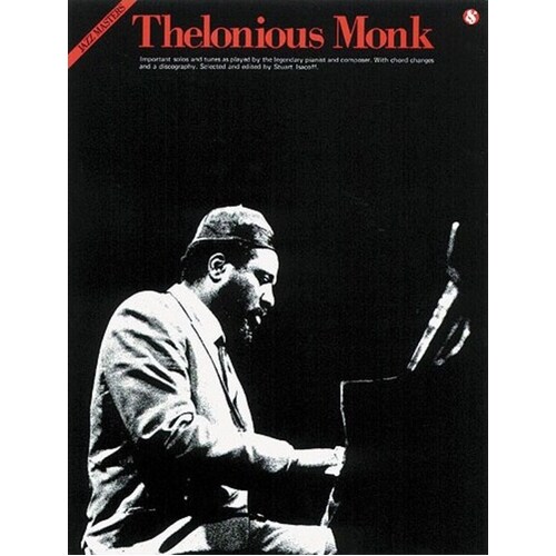 Thelonious Monk Jazz Masters (Softcover Book)