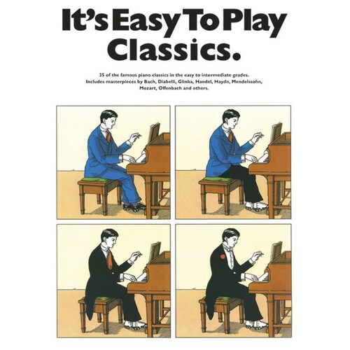 Its Easy To Play Classics Piano/Guitar (Softcover Book)
