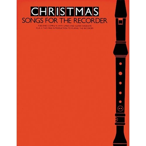 Christmas Songs For The Recorder (Softcover Book)