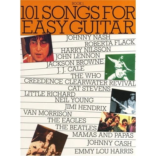 101 Songs for Easy Guitar Book 1 - Melody Line, Lyrics & Chords