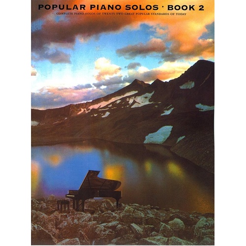 Popular Piano Solos Book 2 by Frank Booth