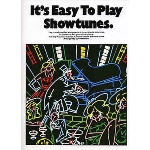Its Easy To Play Showtunes PVG (Softcover Book)