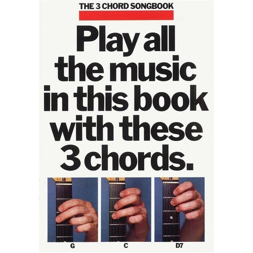3 Chord Songbook Book 1 for Guitar - Lyrics & Chords