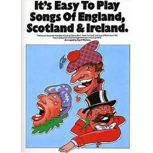 It's Easy To Play Songs of England, Scotland & Ireland for Guitar and Piano