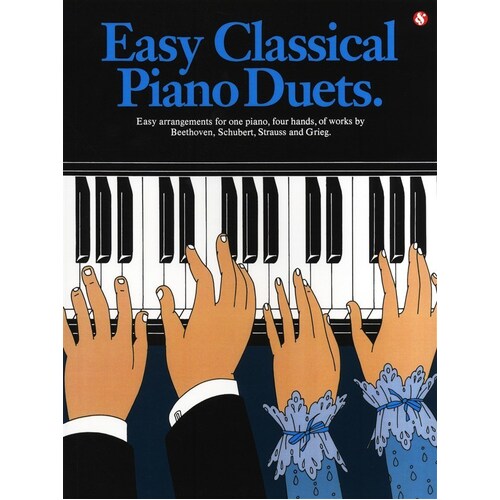 Easy Classical Piano Duets (Softcover Book)
