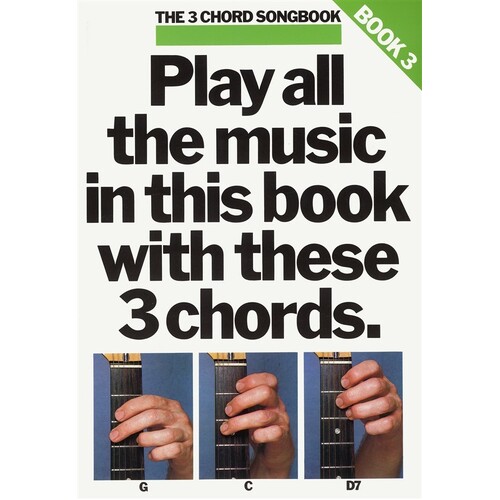 3 Chord SongBook 3 Guitar (Softcover Book)
