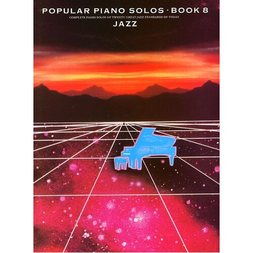 Popular Piano Solos Book 8 Jazz (Softcover Book)