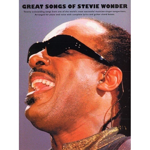 Great Songs of Stevie Wonder - Piano, Vocal & Guitar Songbook