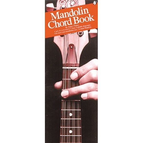 Mandolin Chord Book by James Major - Clear Diagrams, No Page Flipping - Useful for Mandolin Players